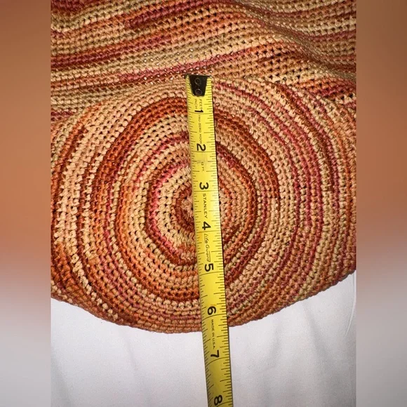 Helen Kaminski 100% Raffia Spiral Weave Shoulder Bag EUC - Picture 9 of 9